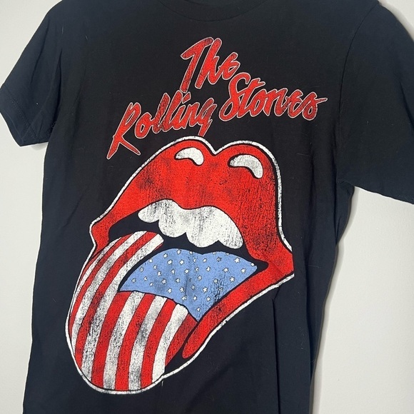 The Rolling Stones American Flag tongue graphic tee size small - Picture 2 of 4